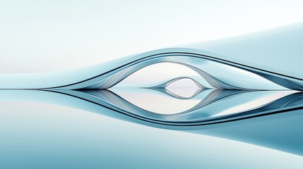 Poster - Vibrant blue and white background creating a fresh and clean aesthetic perfect for modern design applications
