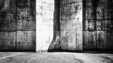 Poster - Rugged Urban Textures in Harsh Light