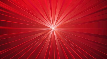 Poster - Abstract Red Light Burst Background