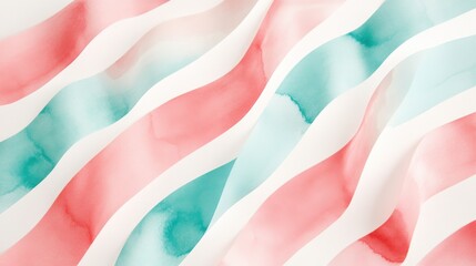 Poster - Soft Dynamic Lines on White Background