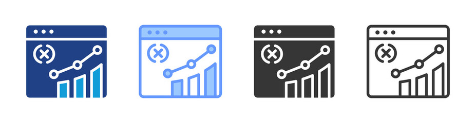 Poster - Variable icon set multiple style collection