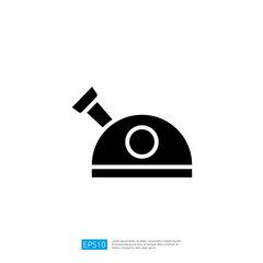 Poster - Notification Icon in Minimalist Design Featuring a Bell Symbol for Alerts and Communication