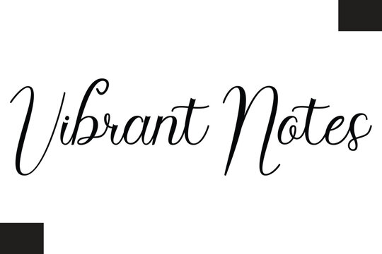Vibrant Notes Music Quote Stylish Typography Text