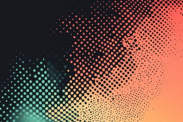 Poster - Halftone dot textures for contemporary graphic designs and stylish overlays in creative projects for modern artists and designers looking to elevate their visual aesthetics