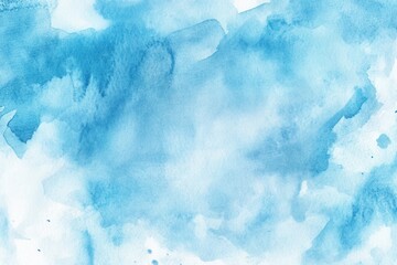 Poster - Serene light blue watercolor pattern ideal for tranquil backgrounds in creative design applications