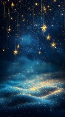 Wall Mural - starry night sky