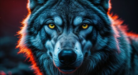  wolf in the night