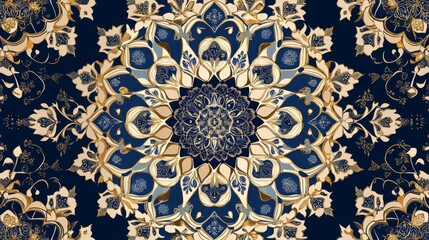 Poster - Creating decorative islamic patterns art studio digital artwork creative space artistic perspective repeating flora design
