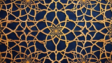 Poster - Creating intricate islamic patterns with interwoven geometry art studio visual design creative space artist's perspective