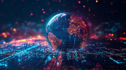 Poster - enhancing global logistics management real-time data integration for streamlined operations worldwid