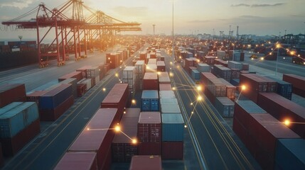Poster - Integrating logistics networks enhancing efficiency in global supply chains