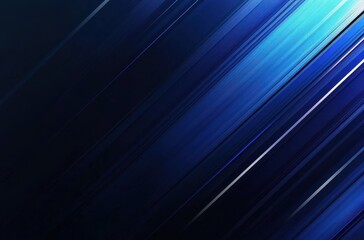 Poster - Abstract blue diagonal lines creating a modern geometric pattern ideal for backgrounds, wallpapers, and graphic design projects showcasing brightness
