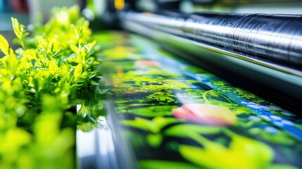 Poster - Eco-Friendly Printing Technology with Detailed Graphics