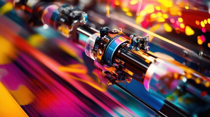 Poster - High-Speed Printing with Vibrant Inks and Sharp Precision