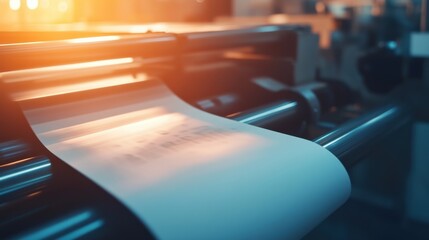 Poster - Maintenance of Printing Rollers in Industrial Setting