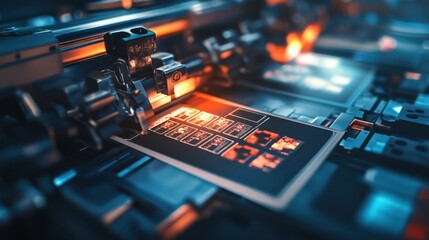 Poster - Modern Technology for Custom Label Production