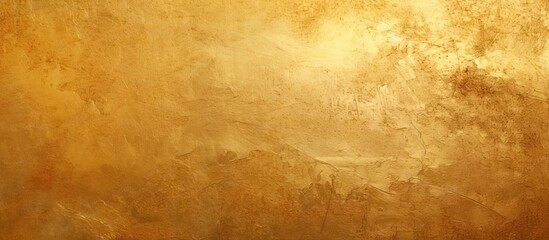 Fototapete - Golden textured background featuring a smooth gradient from deep gold to light beige, providing ample copy space for text and other images.