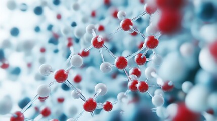 Poster - Visualize proteins accurately in science labs 3d models realistic renderings molecular structures