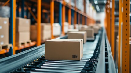 Poster - automated order fulfillment enhances warehouse operations efficiency and accuracy