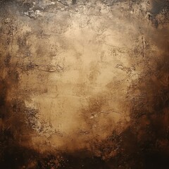 Poster - Abstract texture of dark brown and gold background with a rough surface for creative design, wallpaper, art projects, and more in various digital applications