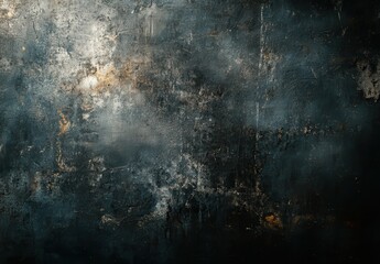 Poster - Abstract textured background with dark tones, grunge effects, and subtle highlights for a dramatic and artistic visual impact