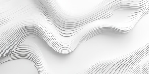 Poster - Abstract Textured Background with Flowing White Lines and Waves Ideal for Modern Design, Graphic Art, and Creative Projects