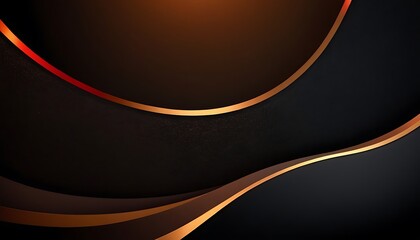 Poster - Luxury red gold title border background Black abstract text banner Blank vip backdrop with golden frame Copy space,3d rendering red transparent abstract background,57