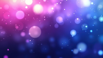 Poster - Beautiful soft bokeh background with colorful lights and dreamy atmosphere, perfect for a range of creative projects in various fields and industries