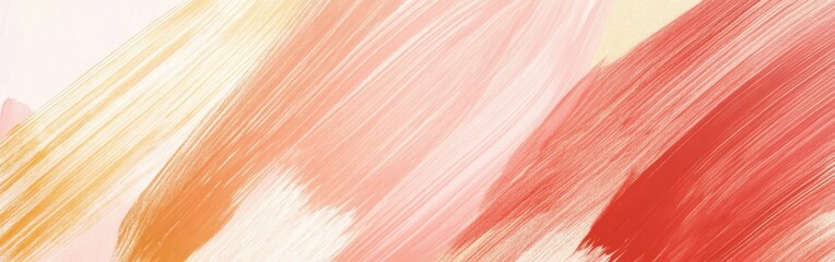 Fototapete - Abstract pencil strokes create a soft background of warm colors and gentle textures for artistic expression