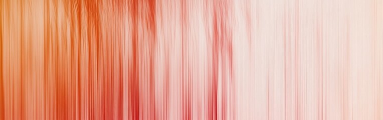Fototapete - Abstract pencil strokes create a soft backdrop with thin red and orange lines in an artistic composition