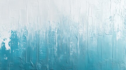 Aufkleber - Textured metal surface featuring a gradient from white to turquoise blue
