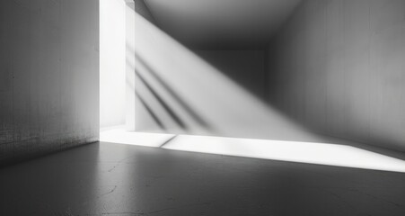 sunlight white grey abstract room apartment architecture wall floor corner hall corridor shine windo
