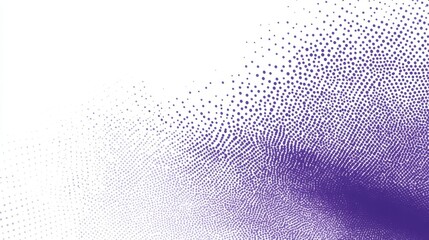 Aufkleber - Lavender halftone pattern with gentle transition from light to dark shades, creating a textured visual effect on a bright background