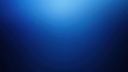 Poster - Deep Blue Gradient Background with Soft Light for Modern Design and Creative Projects, Perfect for Abstract Artwork or Technology Themes