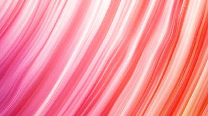 Poster - Abstract Neon Style Background with Clean White and Pink Waves