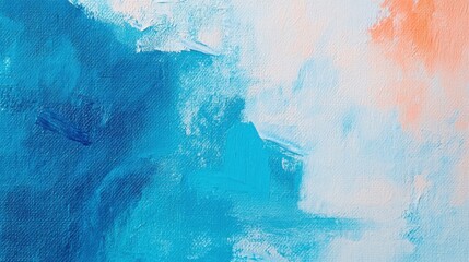 Poster - Vivid Gradient and Blurs on Digital Canvas Background