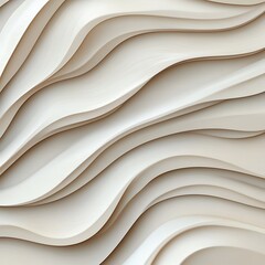 Poster - Beautifully Flowing Clean White Abstract Style Background Texture