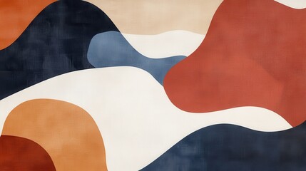 Poster - Contemporary Textile Design with Soft Gradients