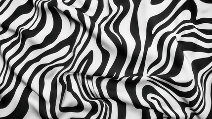 Poster - Dynamic Patterns in Fashion Lookbook Background
