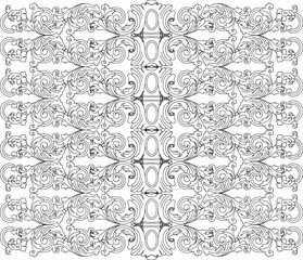 sketch vector silhouette illustration background pattern seamless abstract modern classic vintage