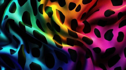 Poster - Vibrant Chic Patterns on Light Vintage Background