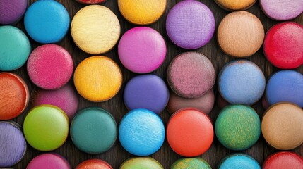 Poster - Vibrant Patterns on Vintage Background for Social Media
