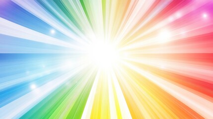 Poster - vibrant patterns on vintage background with bright colors