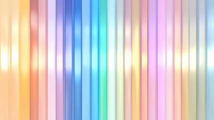 Poster - Colorful Sunset Gradient with Soft Blending Light