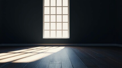 Poster - Dramatic Shadow Play with Abstract Background