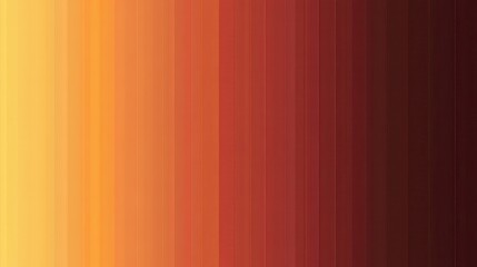 Poster - Dreamy Gradient from Red to Orange Background