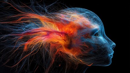 Futuristic brain activity research with neural interface technology