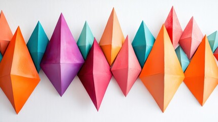 Poster - Unique Shapes in Minimalist Ambient Light Arrangement
