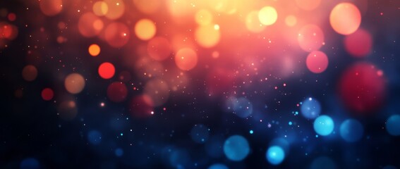 Fototapete - Colorful abstract background with blurred gradient shapes and textured effects in dark hues