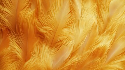 Poster - Intricate Feather Patterns in Macro Focus